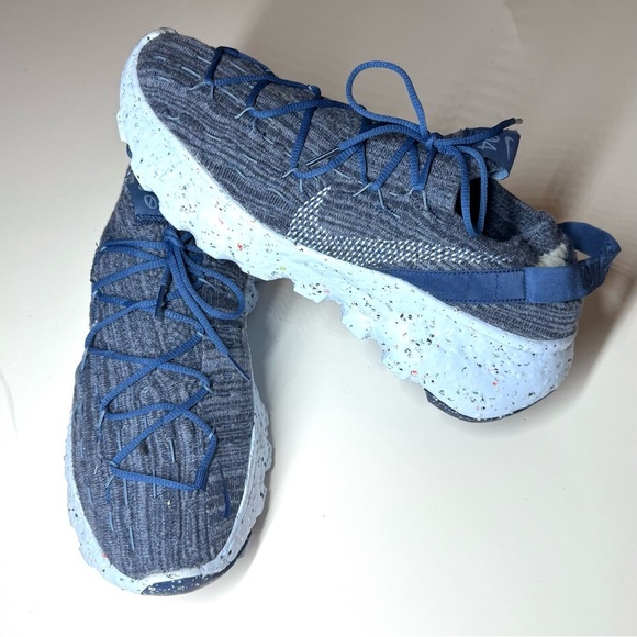 blue nike space hippie